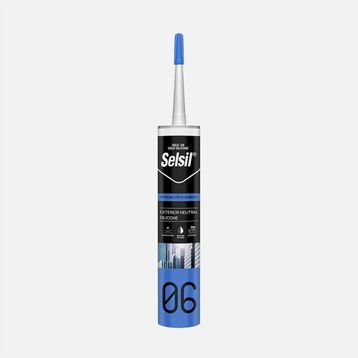 Selsil 300 ml Şeffaf Dış Cephe Silikonu