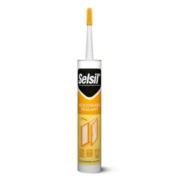 Selsil 3019 500 gr Kahverengi Silikonize Akrilik Mastik