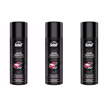 Selsil 3x200 ml Motor Temizleme Spreyi