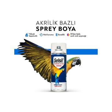 Selsil 400 ml Yaldız Gri Sprey Boya
