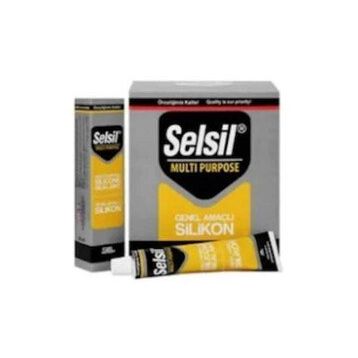Selsil 50 ml Şeffaf Tüp Silikon