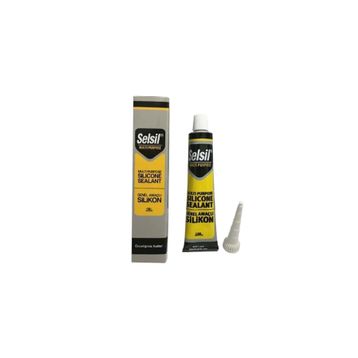 Selsil 50 ml Şeffaf Tüp Silikon