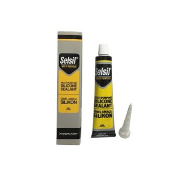 Selsil 50 ml Şeffaf Tüp Silikon