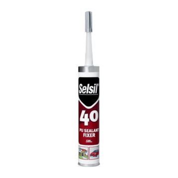 Selsil 50 Siyah 280 ml Pu Mastik