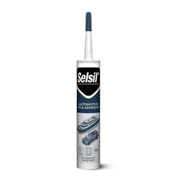 Selsil 50 Siyah 280 ml Pu Mastik