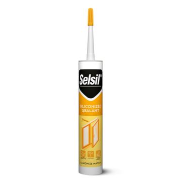 Selsil 500 gr Gri Silikonize Antrasit Mastik