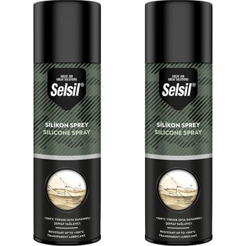 Selsil 500 ml 2 Adet Silikon Sprey