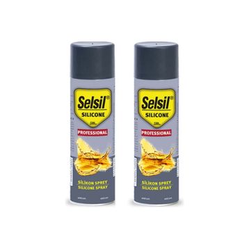 Selsil 500 ml 2 Adet Silikon Sprey