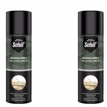 Selsil 500 ml 2 Adet Silikon Sprey