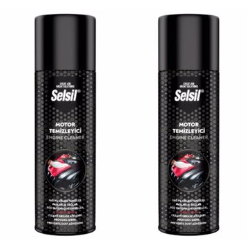 Selsil 500 ml 2 Adet Susuz Motor Temizleme Spreyi
