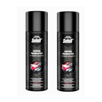 Selsil 500 ml 2 Adet Susuz Motor Temizleme Spreyi
