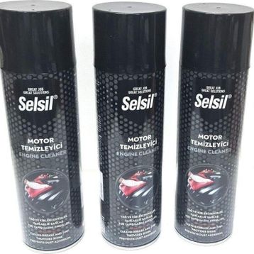 Selsil 500 ml 3 Adet Susuz Motor Temizleme Spreyi