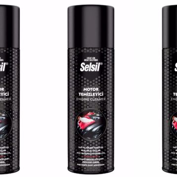 Selsil 500 ml 3 Adet Susuz Motor Temizleme Spreyi