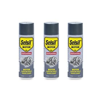 Selsil 500 ml 3 Adet Susuz Motor Temizleme Spreyi