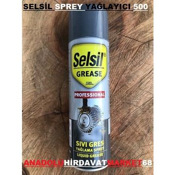 Selsil 500 ml Grease Sıvı Gres Yağlama Sprey
