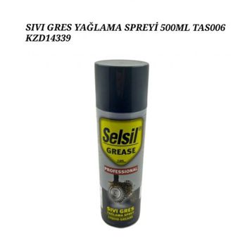 Selsil 500 ml Grease Sıvı Gres Yağlama Sprey