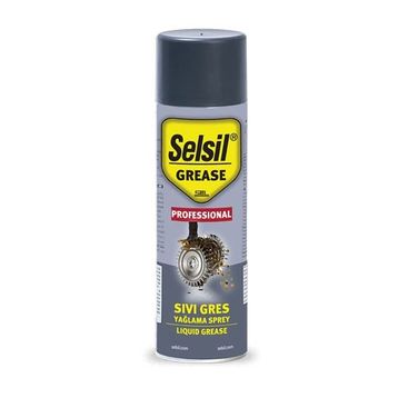 Selsil 500 ml Grease Sıvı Gres Yağlama Sprey