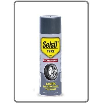Selsil 500 ml Lastik Parlatıcı Sprey