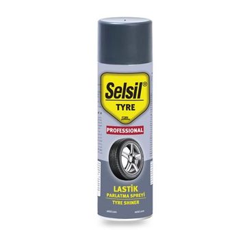 Selsil 500 ml Lastik Parlatıcı Sprey