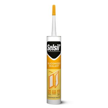 Selsil Altın Meşe 485 gr Silikonize Mastik
