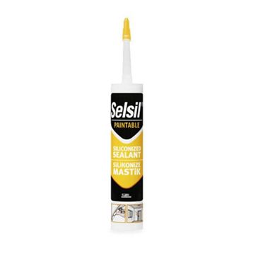 Selsil Antrasit 500 gr Silikonize Mastik