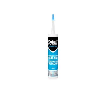 Selsil Beyaz 310 ml Duşakabin Silikonu