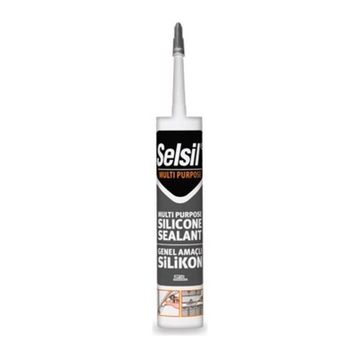 Selsil Beyaz 310 ml Duşakabin Silikonu