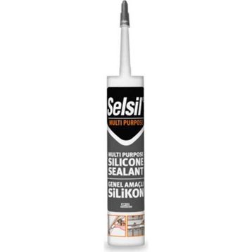 Selsil Beyaz 310 ml Duşakabin Silikonu