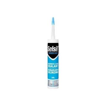 Selsil Beyaz 310 ml Duşakabin Silikonu