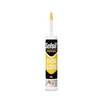 Selsil Beyaz 500 gr Silikonize Mastik