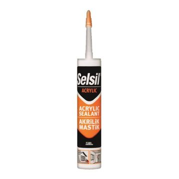 Selsil Gri 500 gr Akrilik Mastik