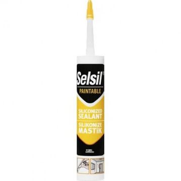 Selsil Gri 500 gr Silikonize Mastik