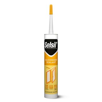 Selsil Gri 500 gr Silikonize Mastik