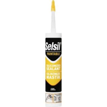Selsil Gri 500 gr Silikonize Mastik