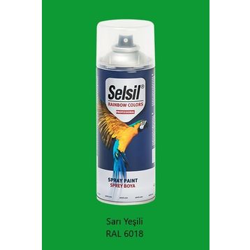 Selsil Sarı Yeşil Sprey Boya