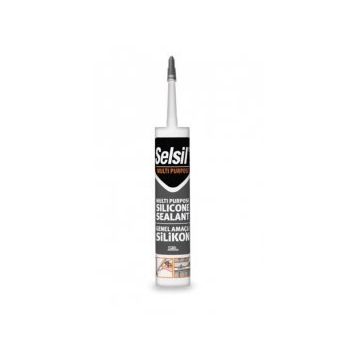 Selsil Şeffaf 280 gr Genel Amaçlı Silikon