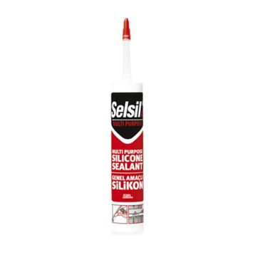 Selsil Şeffaf 280 gr Genel Amaçlı Silikon