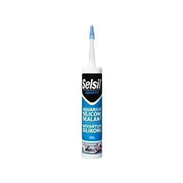Selsil Şeffaf 280 ml Akvaryum Silikonu