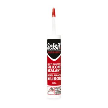 Selsil Siyah Genel Amaçlı Silikon