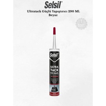 Selsil Ultratack Hibrit Beyaz 290 ml Yapıştırıcı