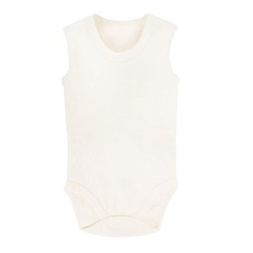 Sema Baby Beyaz 0-3 Ay Jakarlı Askılı Body