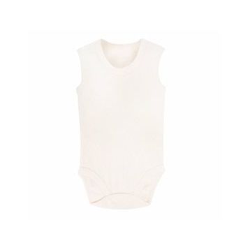Sema Baby Beyaz 0-3 Ay Jakarlı Askılı Body