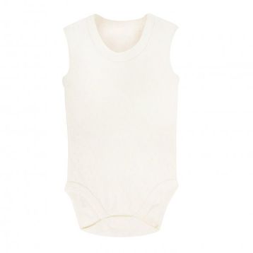 Sema Baby Beyaz 0-3 Ay Jakarlı Askılı Body