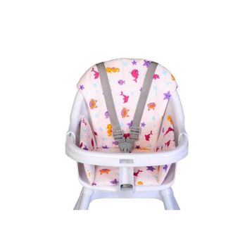 Sema Baby Pembe Mama Sandalyesi Minderi