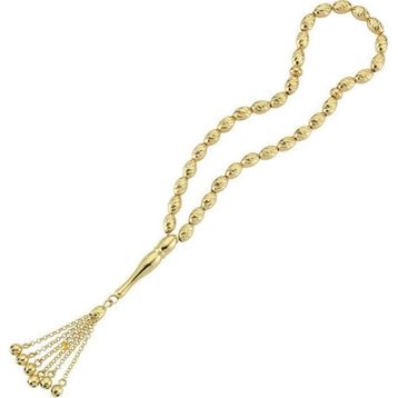 Sembol Gold 14 Ayar 22 cm Altın Siens Tesbih
