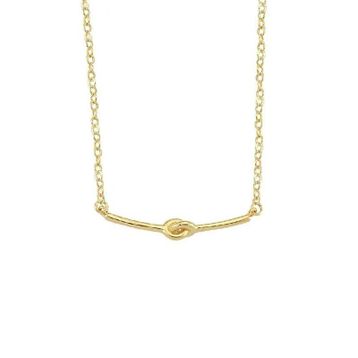 Sembol Gold 14 Ayar Altın Aşk Düğümü Kolye