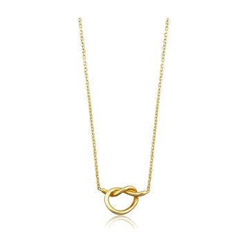 Sembol Gold 14 Ayar Altın Aşk Düğümü Kolye