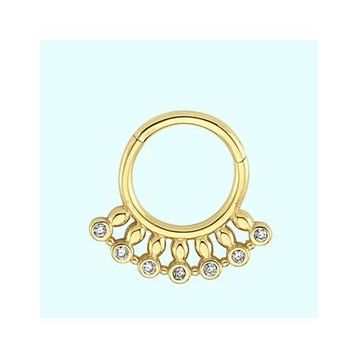 Sembol Gold 14 Ayar Altın Halka Piercing