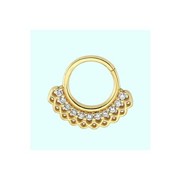 Sembol Gold 14 Ayar Altın Halka Piercing