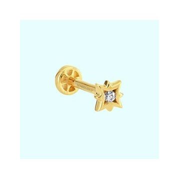 Sembol Gold 14 Ayar Altın Pusula Tragus Piercing